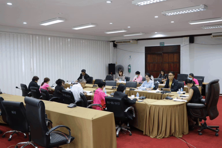 ประชุมคณะกรรมการกองทุนหลักประกันสุขภาพอบต.หนองจะบก ครั้งที่ 3/2568