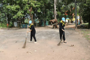 กิจกรรมจิตอาสาบำเพ็ญสาธารณประโยชน์และบำเพ็ญราชกุศล