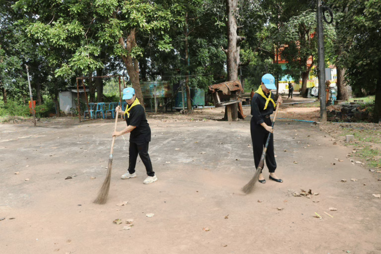 กิจกรรมจิตอาสาบำเพ็ญสาธารณประโยชน์และบำเพ็ญราชกุศล