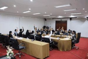 ประชุมคณะกรรมการพัฒนาองค์การบริหารส่วนตำบลหนองจะบก