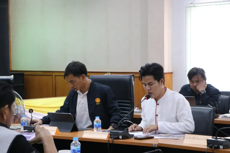 ประชุมหารือแนวทางการบูรณาการแก้ไขปัญหาน้ำท่วมขังและระบบระบายน้ำ